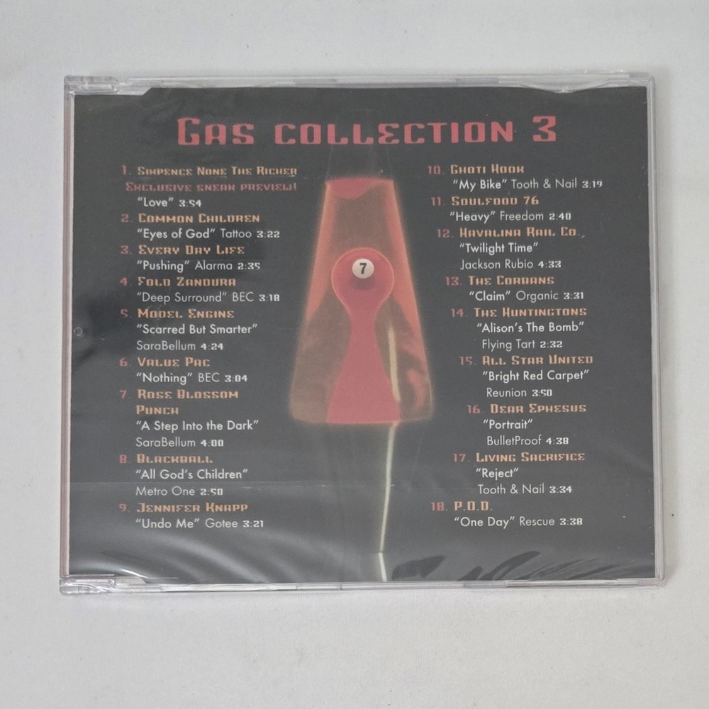 Vintage 1997 Gas Collection 3 Promo CD Sealed VoxCorp POD Sixpence None Richer